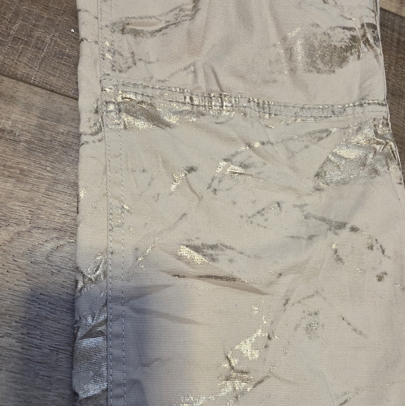 Anthropologie ($198) Pilcro “The Wanderer” Metallic Utility Pants - Picture 4 of 11